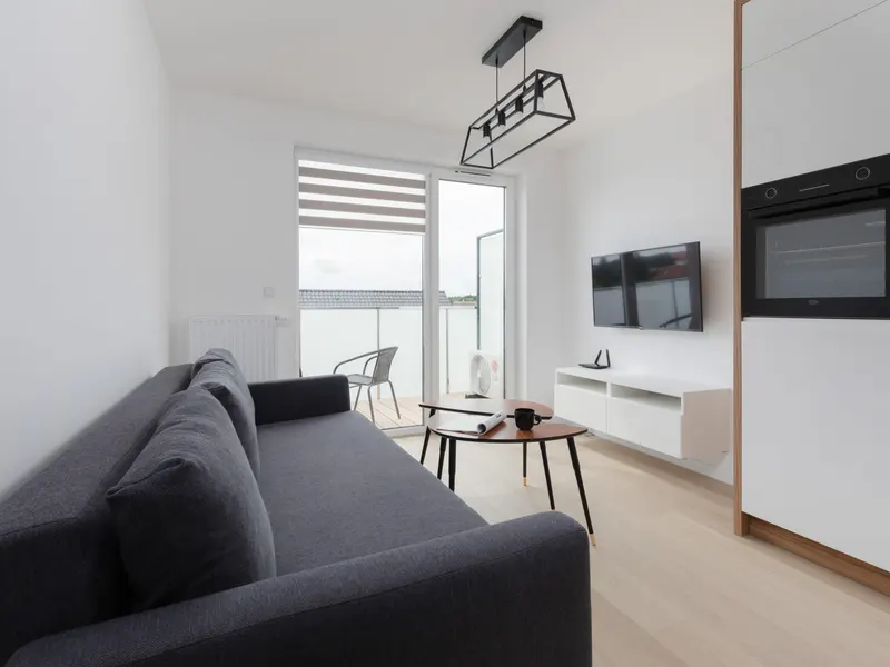 Bright Apartment | 150 m to the Beach, Balcony, Sauna – photo 1