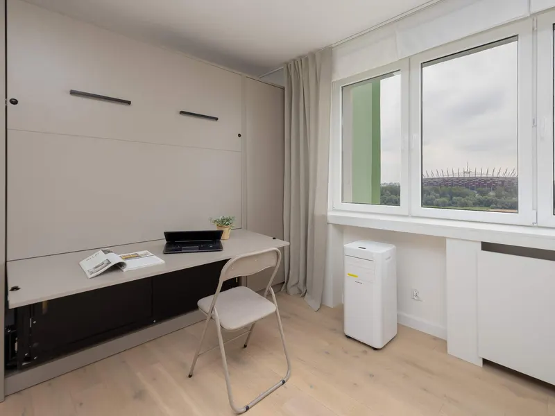 Nowoczesne Studio w Śródmieściu | Blisko Stadionu Narodowego – zdjęcie 3