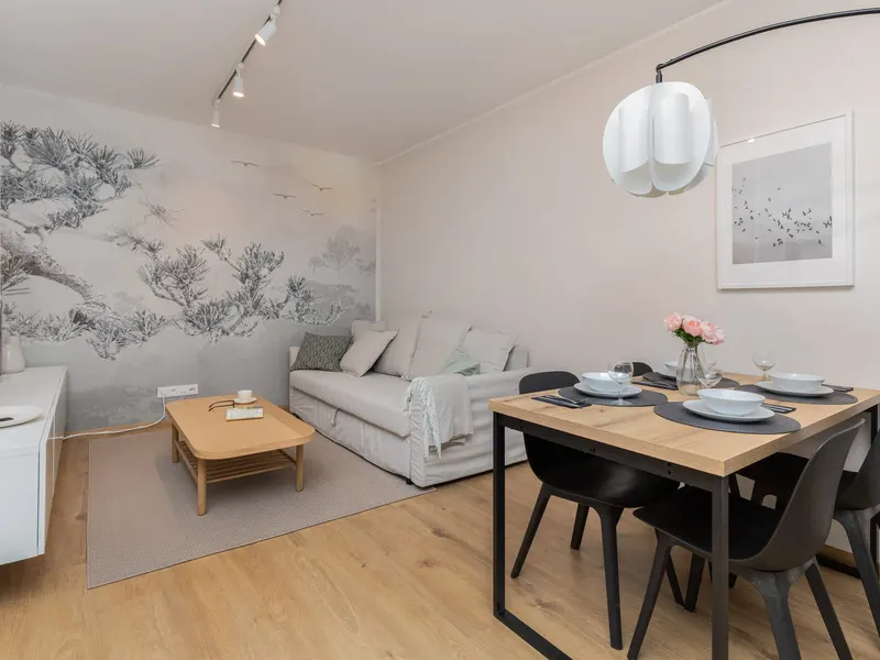 Stylowy Apartament z Balkonem | Parking | Blisko Starówki – zdjęcie 4