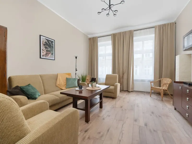 Przestronny Apartament dla 4 Osób | Biurko do Pracy | Blisko Odry – zdjęcie 1