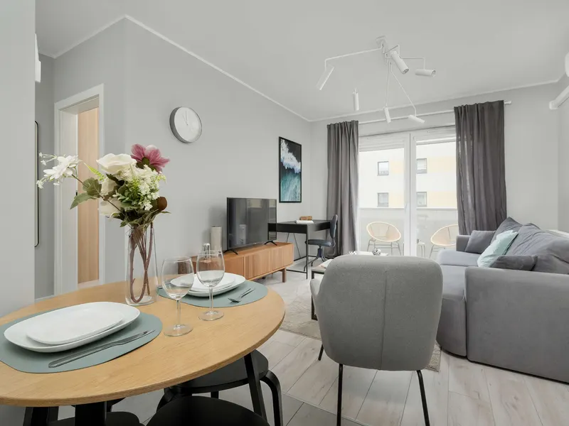 Stylowy Apartament z Balkonem | Miejsce Parkingowe – zdjęcie 4
