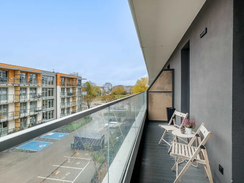 Apartament przy Marinie | Siłownia, Parking, Balkon – zdjęcie 4
