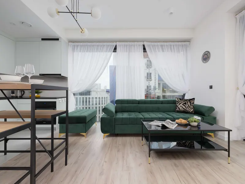 Nowoczesny Apartament | Parking, Klimatyzacja, Miejsce do Pracy – zdjęcie 1