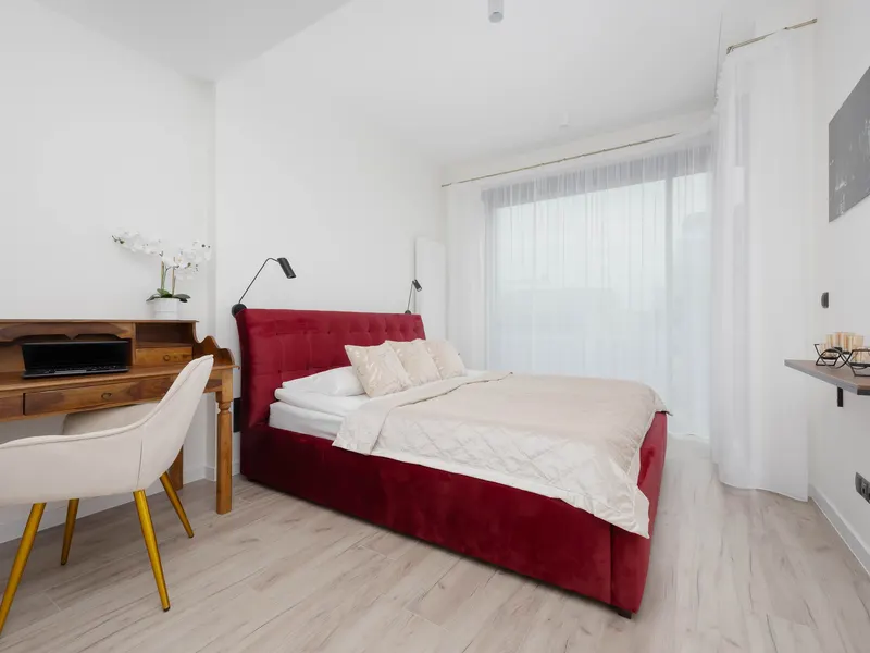 Nowoczesny Apartament | Parking, Klimatyzacja, Miejsce do Pracy – zdjęcie 3