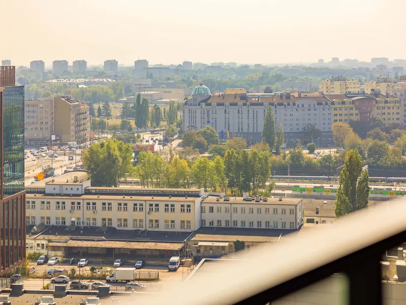Jasne Studio z Widokiem | Klimatyzacja, Blisko Metra – zdjęcie 2