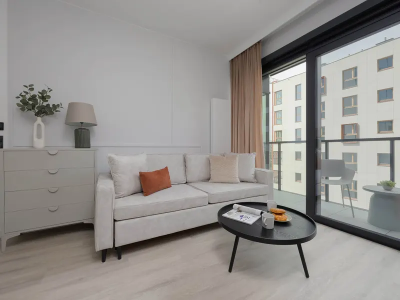 Stylowy Apartament na Woli | Balkon, Parking, Blisko Metra – zdjęcie 2