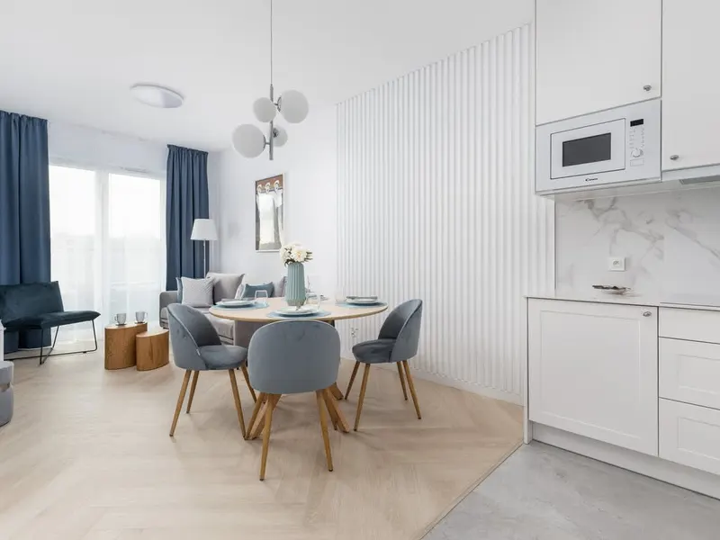 Stylowy Apartament z Balkonem | Parking, Sauna i Fitness – zdjęcie 3