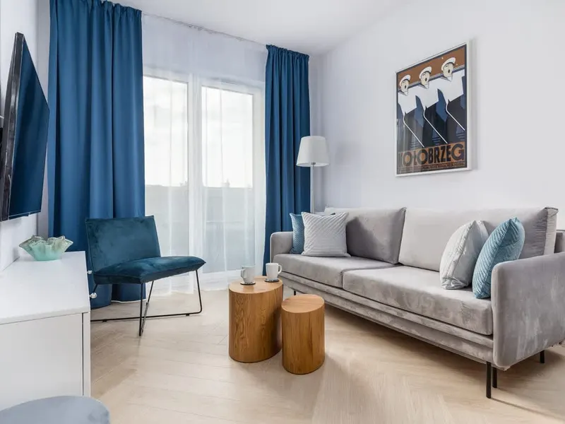 Stylowy Apartament z Balkonem | Parking, Sauna i Fitness – zdjęcie 1