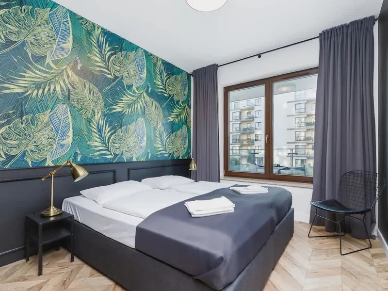Modernes Apartment mit Balkon | Nähe Schloss Wawel – Foto 1