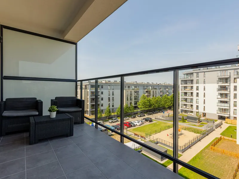 Sunny Studio in Warsaw | Balcony and Private Parking – photo 3