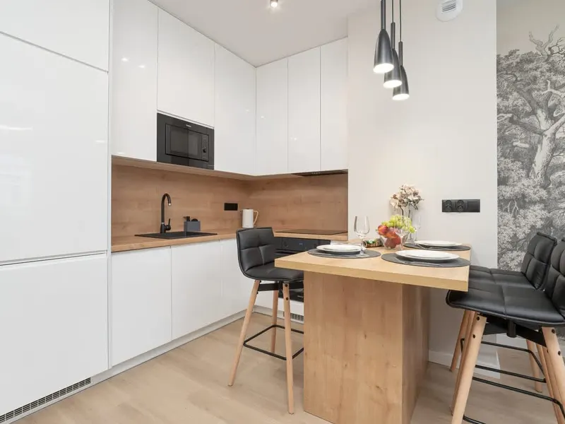 Stylowy Apartament z Balkonem | Klimatyzacja – zdjęcie 3