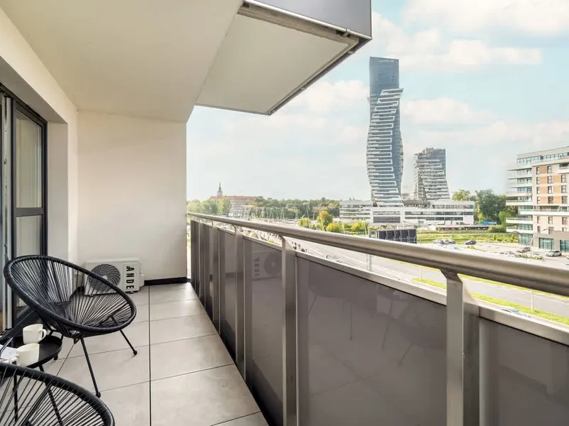 Stylowy Apartament z Balkonem | Klimatyzacja – zdjęcie 4