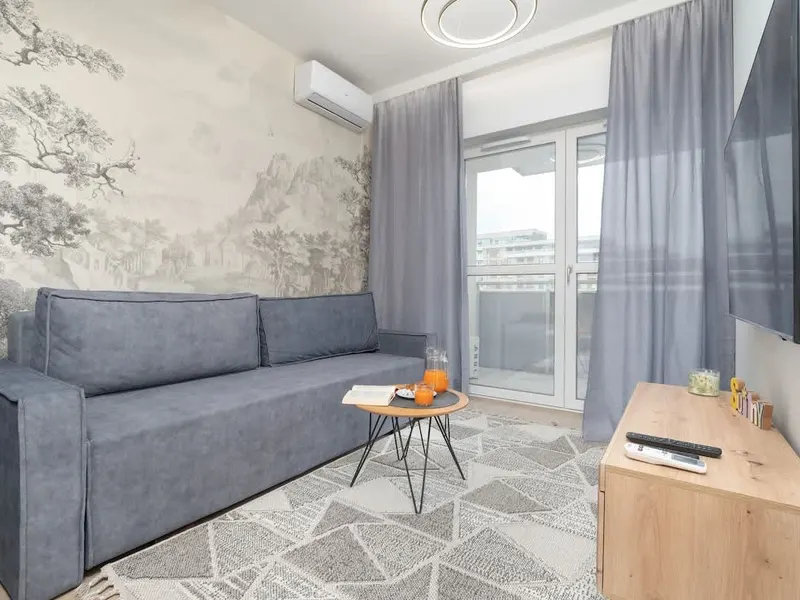 Stylowy Apartament z Balkonem | Klimatyzacja – zdjęcie 1