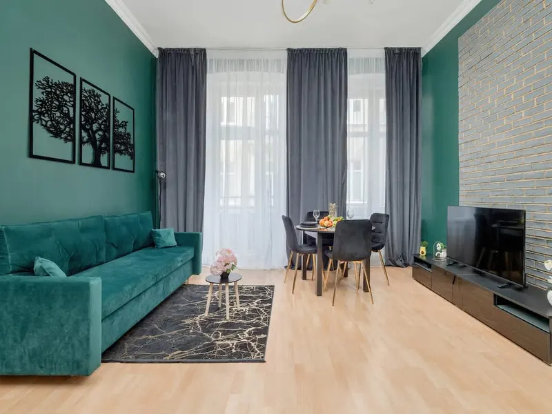 Stylowy Apartament w Centrum | Balkon | Blisko Manufaktury – zdjęcie 1