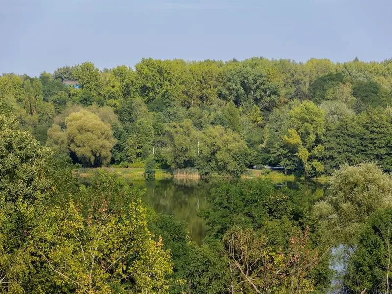 Helles Apartment mit Balkon | Seeblick, Fahrräder – Foto 3