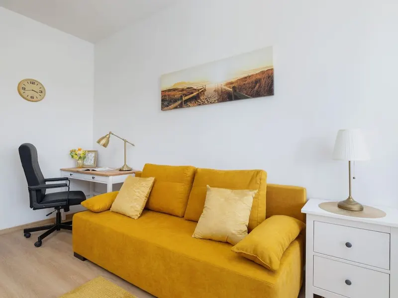 Helles Apartment mit Balkon | Seeblick, Fahrräder – Foto 2