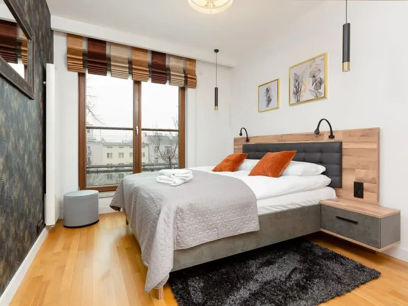 Modern Apartment in Mokotow | Parking and Workspace – photo 2