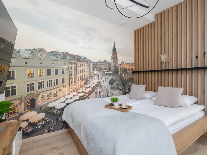 Stylowe Studio w Centrum | Balkon i Klimatyzacja – zdjęcie 1