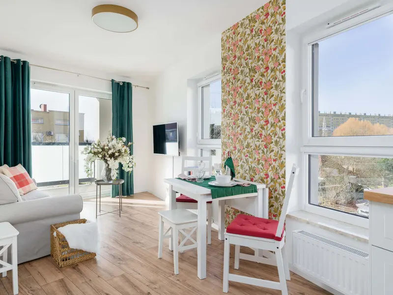 Nowoczesny Apartament z Balkonem | Parking w Garażu – zdjęcie 1