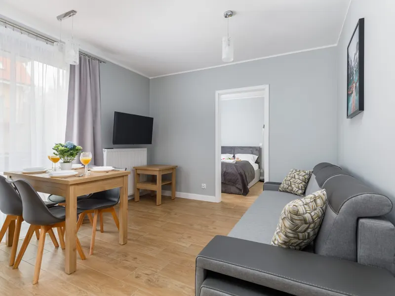 Nadmorski Apartament z Balkonem | 500 m od Plaży i Parking – zdjęcie 5
