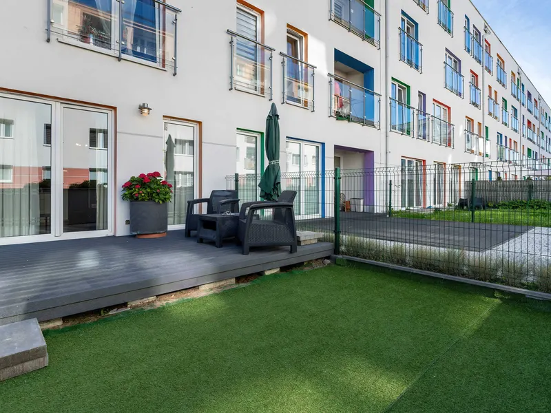 Familiensuite mit Terrasse | Parkplatz, Nähe zum Strand – Foto 3