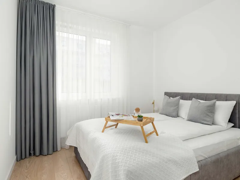 Modernes Apartment | Privatparkplatz und Balkon – Foto 2