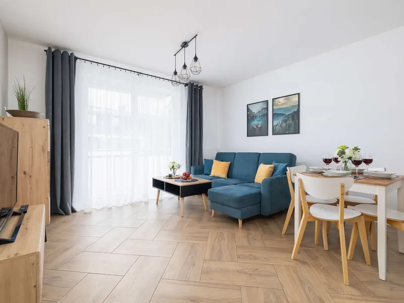 Nowoczesny Apartament z Balkonem | Miejsce Parkingowe – zdjęcie 1