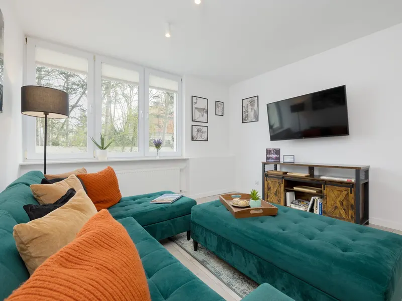 Elegancki Apartament | Balkon, Miejsce do Pracy, Stare Miasto – zdjęcie 1