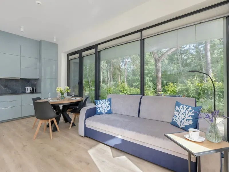 Modern Apartment | Terrace, Parking, 200 m to the Beach – photo 1