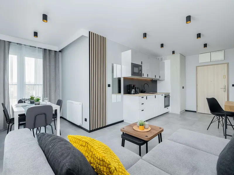 Nowoczesny Apartament | Parking i Miejsce do Pracy – zdjęcie 1
