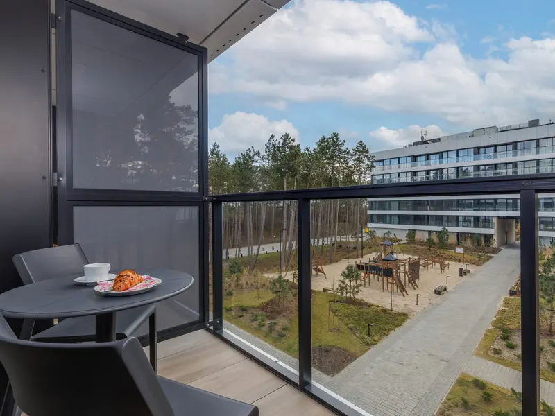 Modernes Apartment in Meeresnähe | Balkon und Klimatisierung – Foto 3