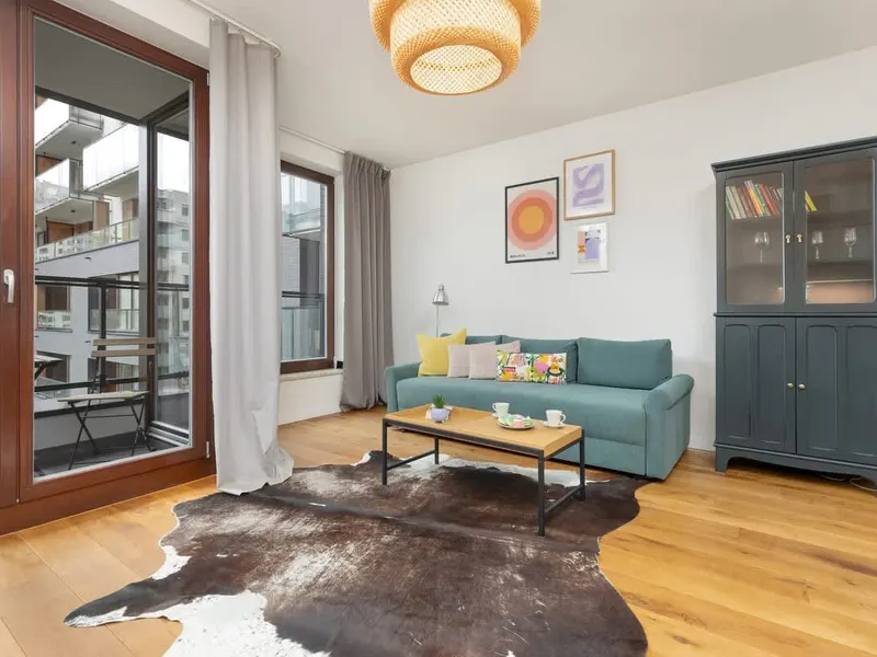 Elegante Wohnung in Wola | Klimaanlage und Balkon – Foto 1