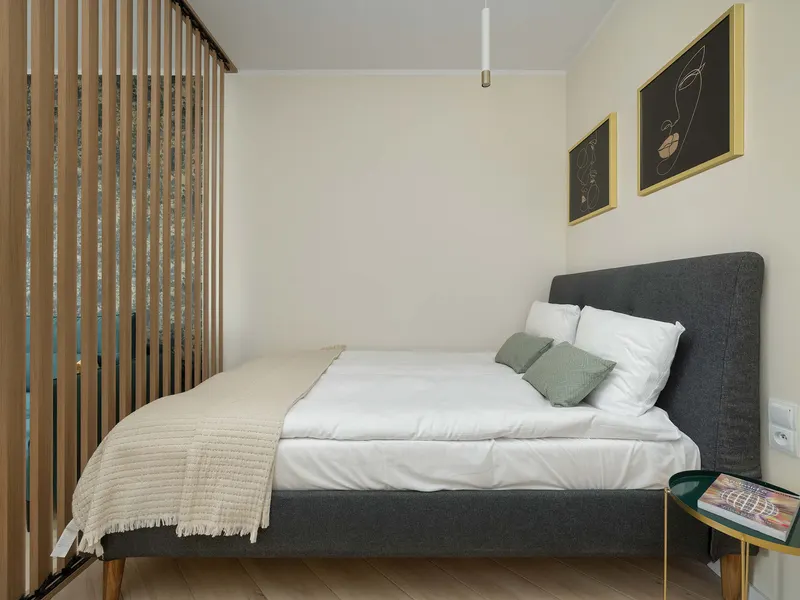 Stylowe Studio z Widokiem na Odrę | Balkon i Parking – zdjęcie 2