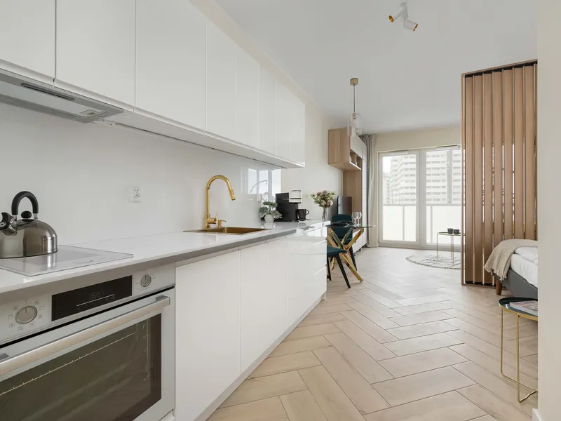 Stylowe Studio z Widokiem na Odrę | Balkon i Parking – zdjęcie 5