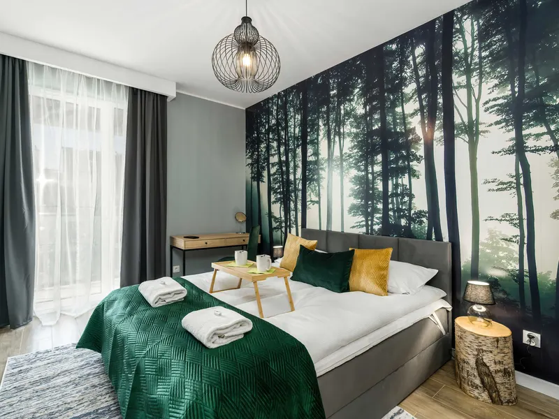 Stylowy Apartament w Poznaniu | Parking, Balkon, Klimatyzacja – zdjęcie 1