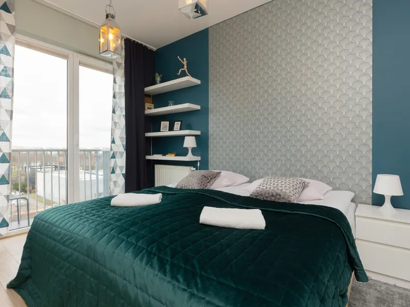 Stylish Apartment in Wola | 450 m to the Metro, Balcony – photo 3