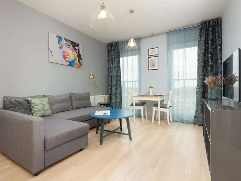 Stylish Apartment in Wola | 450 m to the Metro, Balcony – photo 1