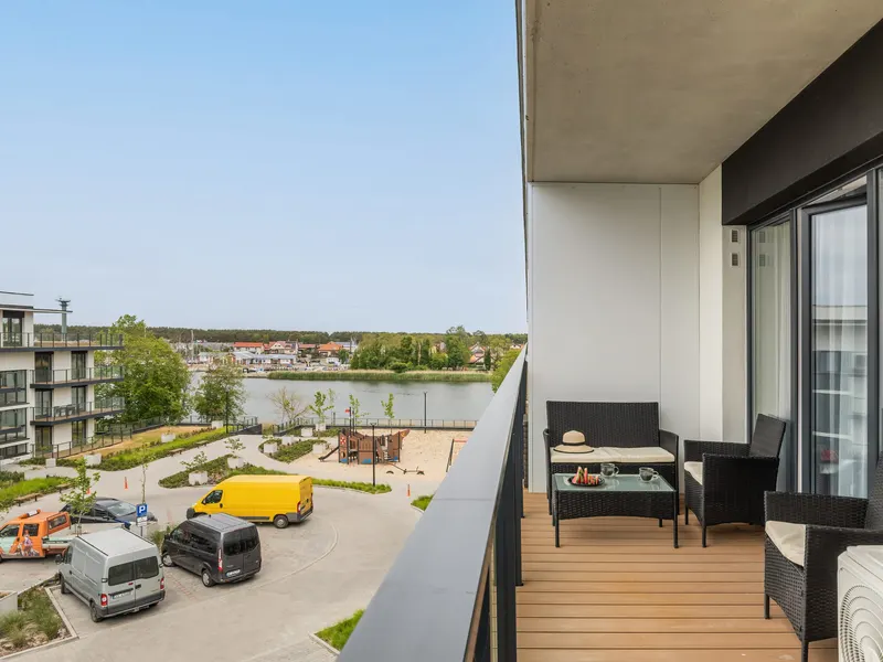 Modernes Apartment | Parkplatz und Balkon – Foto 4