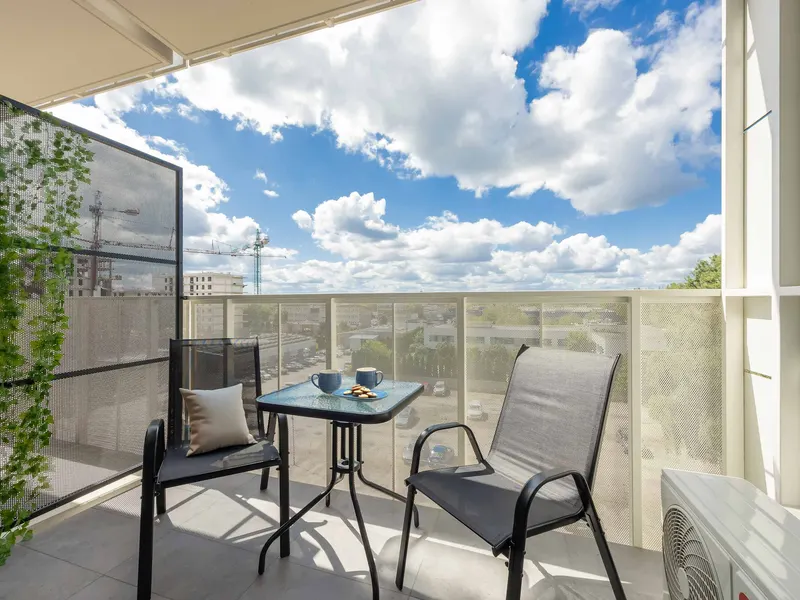Modern Apartment | Air Conditioning | Balcony | Workplace. – photo 4