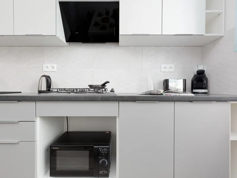 Przestronny Apartament na Pradze | Balkon i Miejsce do Pracy – zdjęcie 4