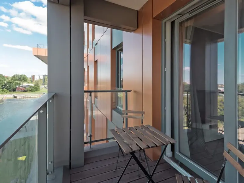 Modern Apartment | View of the Motlawa River and Parking – photo 4