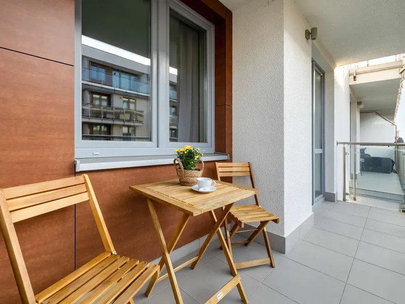 Przytulny Apartament z Balkonem | Garaż | 1 km do Plaży – zdjęcie 3