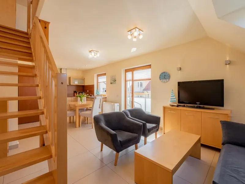 Two-level Apartment | Balcony, 300 m to the Beach – photo 1