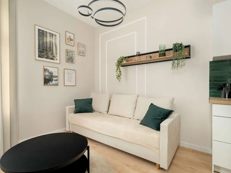 Jasny Apartament | Biurko do Pracy | Blisko Starego Browaru – zdjęcie 1