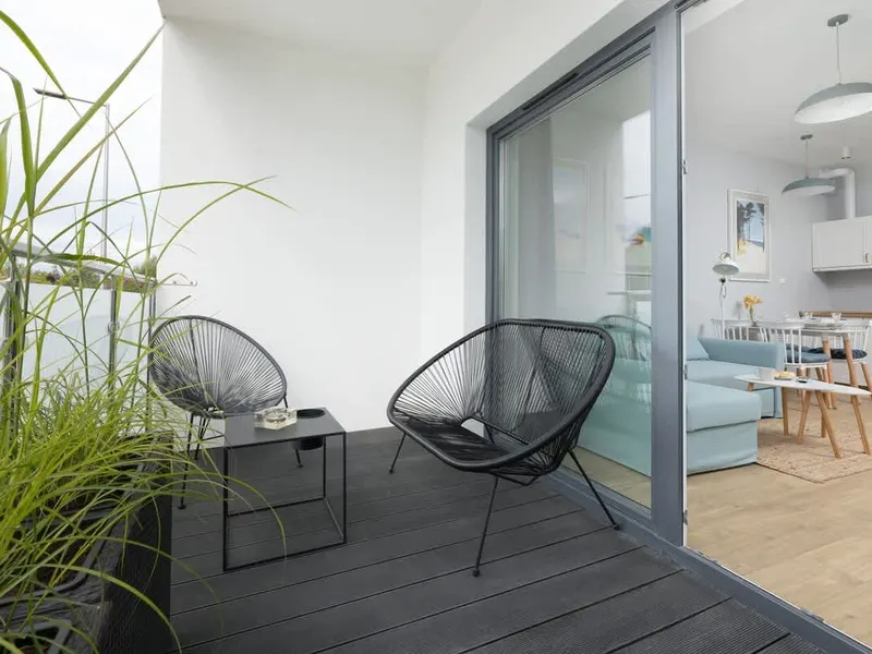 Bright Studio with Terrace | Parking | 600 m to the Beach – photo 4