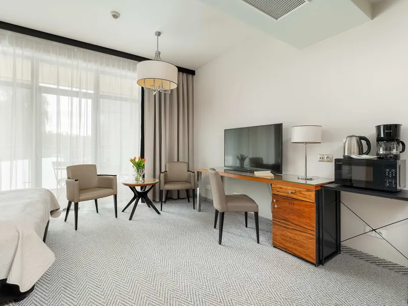 Elegant Studio  Air Conditioning, Pool, Close to the Beach – photo 3