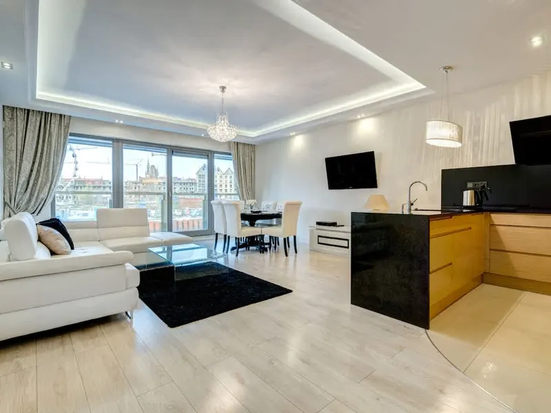 Przestronny Apartament | Widok na Rzekę, Parking, SPA – zdjęcie 2