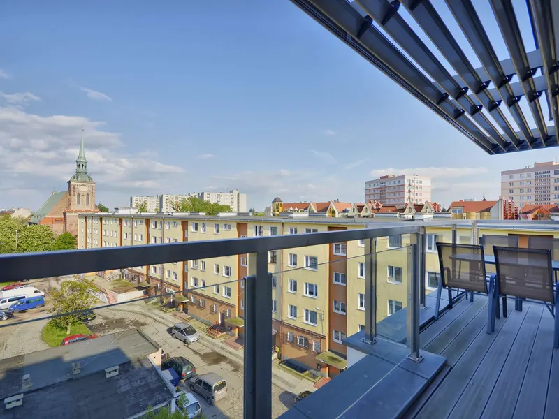 Dwupoziomowy Apartament z Balkonem | Blisko Starego Miasta | Dostęp do SPA – zdjęcie 4