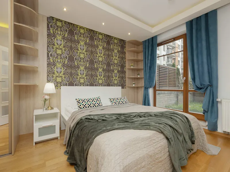 Elegantes Apartment in Wola | Terrasse von zwei Zimmern – Foto 2