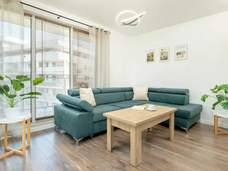 Przestronny Apartament na Wyspie Solnej | Parking i Balkon – zdjęcie 1